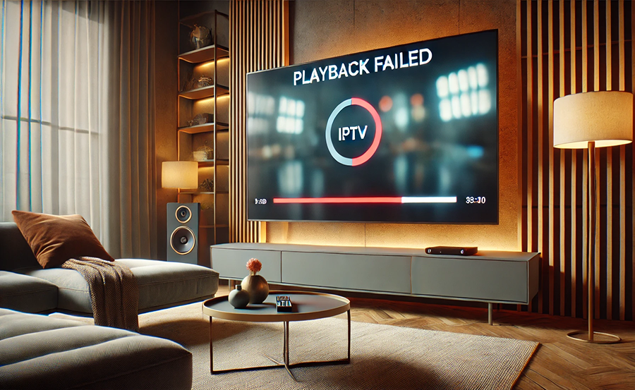 Resolving ‘IPTV Playback Failed’ Errors: Best Approaches